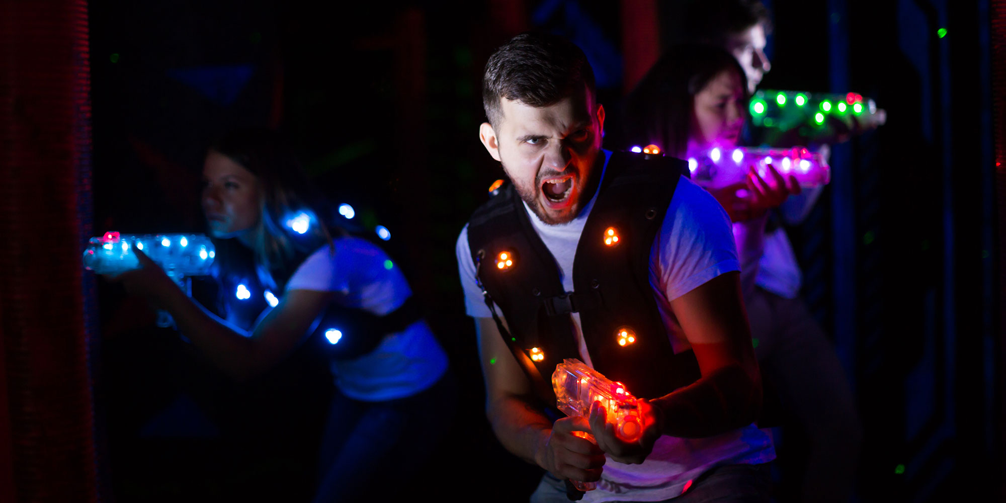 Beispielbild: Lasertag in Köln / Example image: Laser tag in Cologne